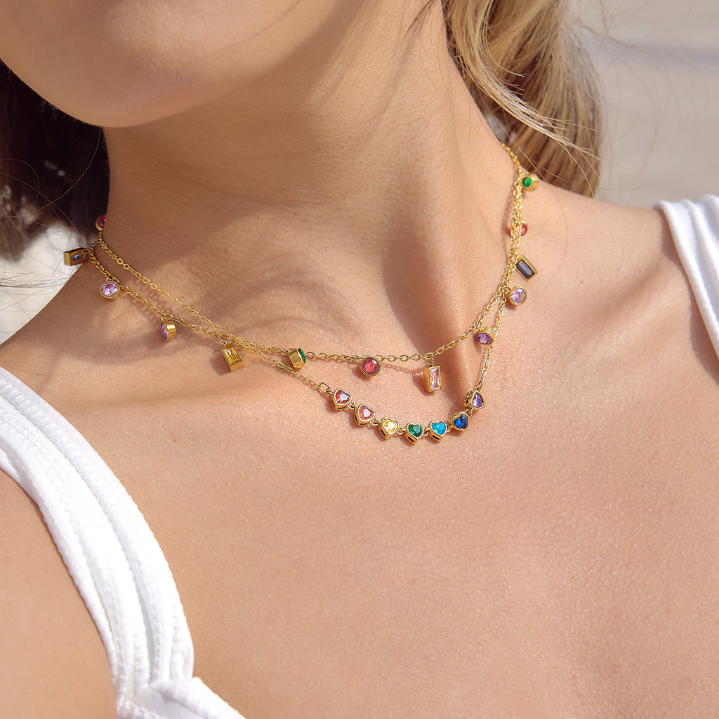 Colorful Stone Necklace