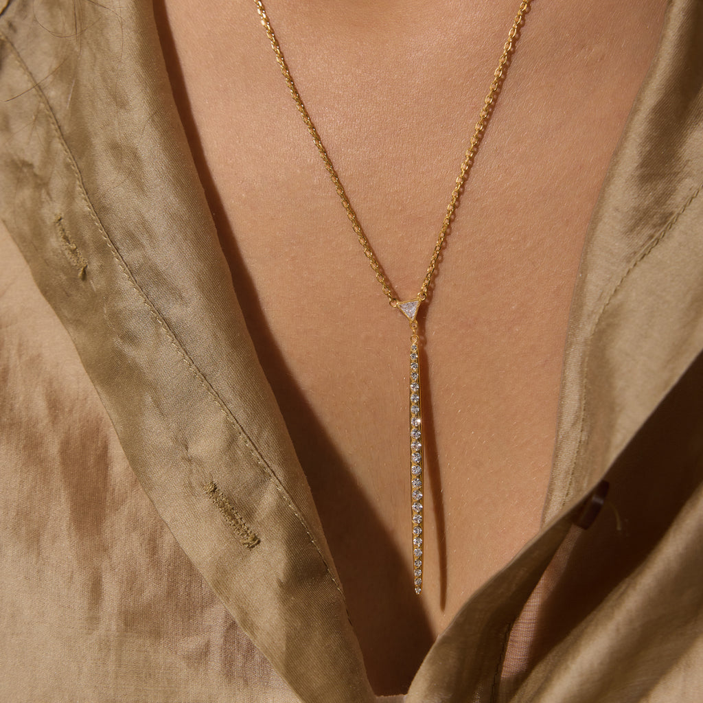 Crystal Drop Necklace
