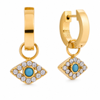 Evil Eye Drop Earrings