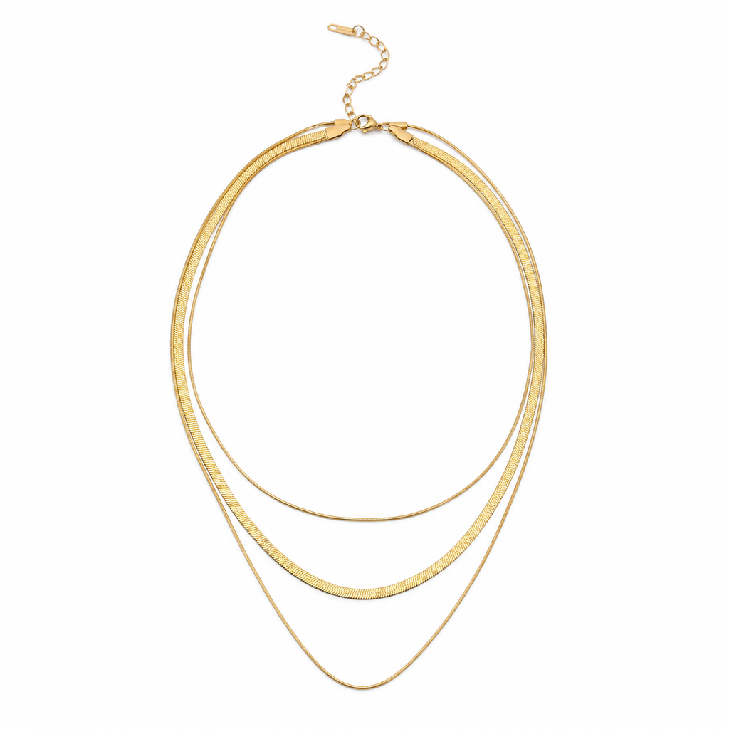 Layered Gold Necklace