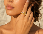 Multi-Color Stone Ring