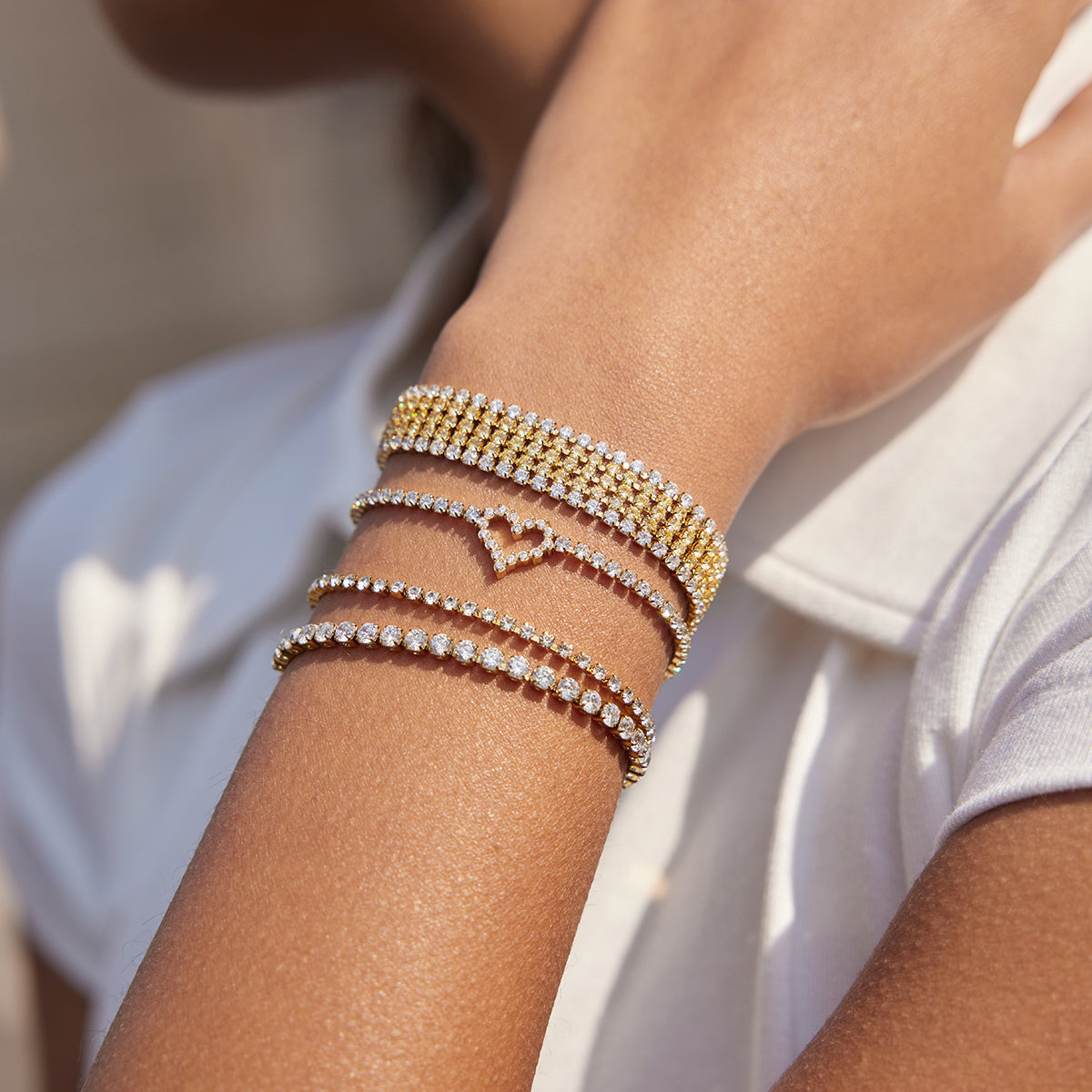 Tennis Chain Bracelet