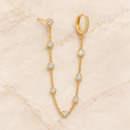 Crystal Chain Earrings