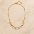 Rainbow Charm Necklace