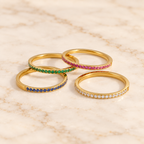 Color Zircon Ring