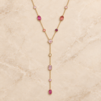 Colorful Y Necklace