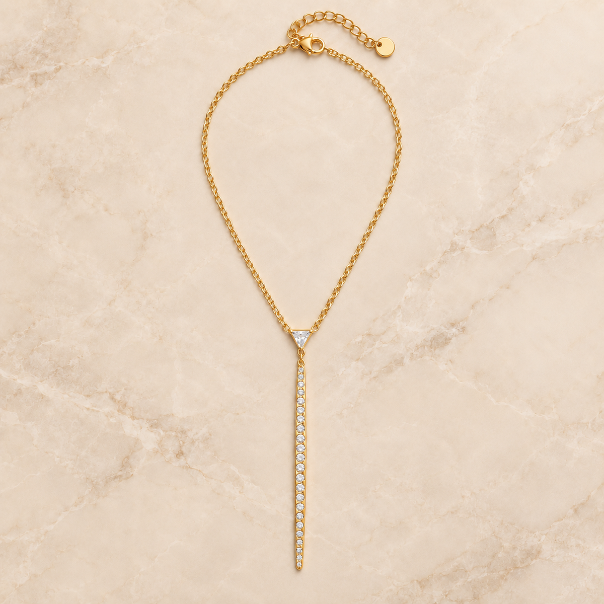 Crystal Drop Necklace